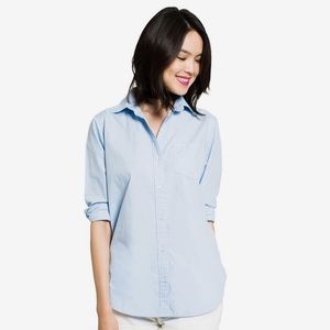 French Poplin Boyfriend Shirt